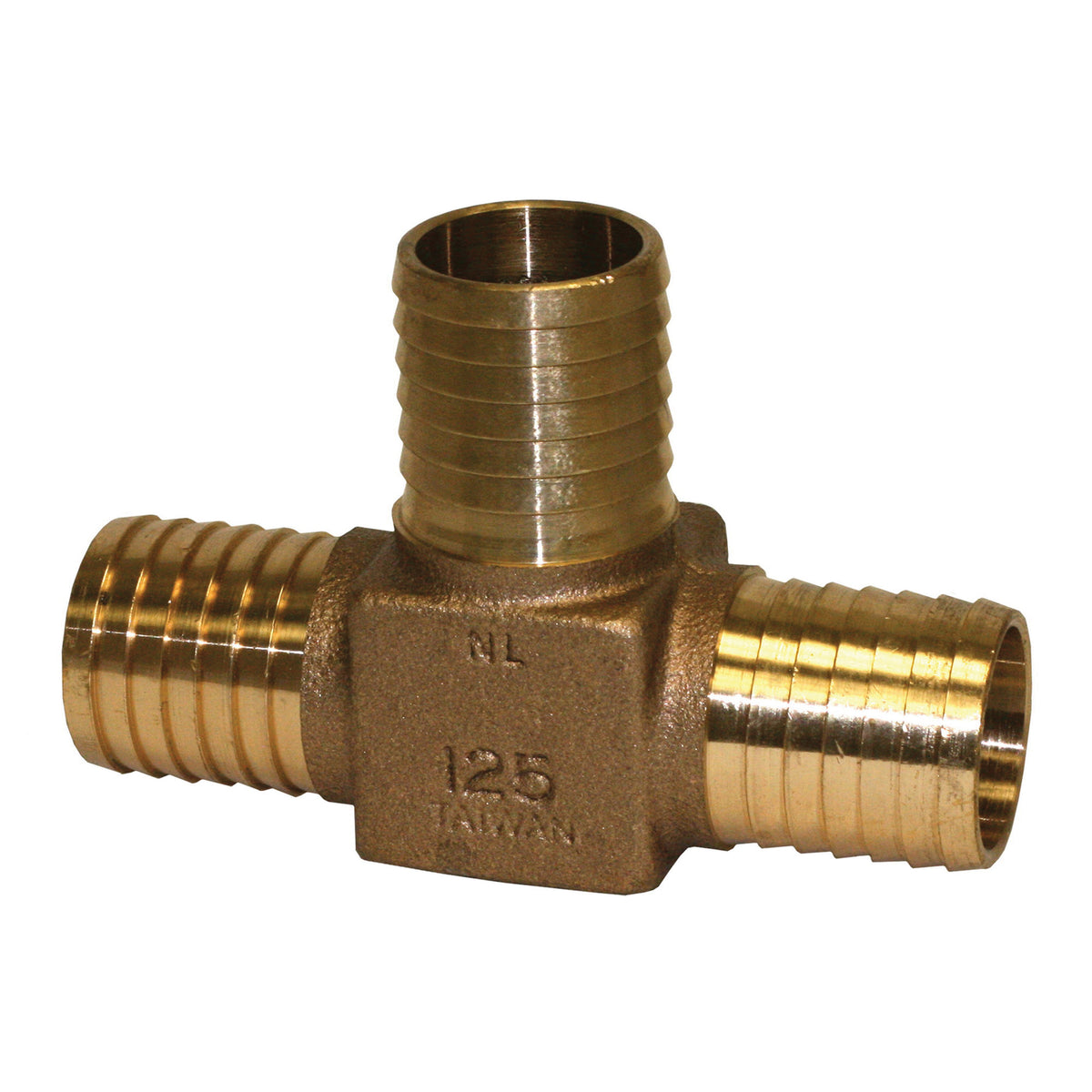 1-1/4" Bronze Tee - Insert
