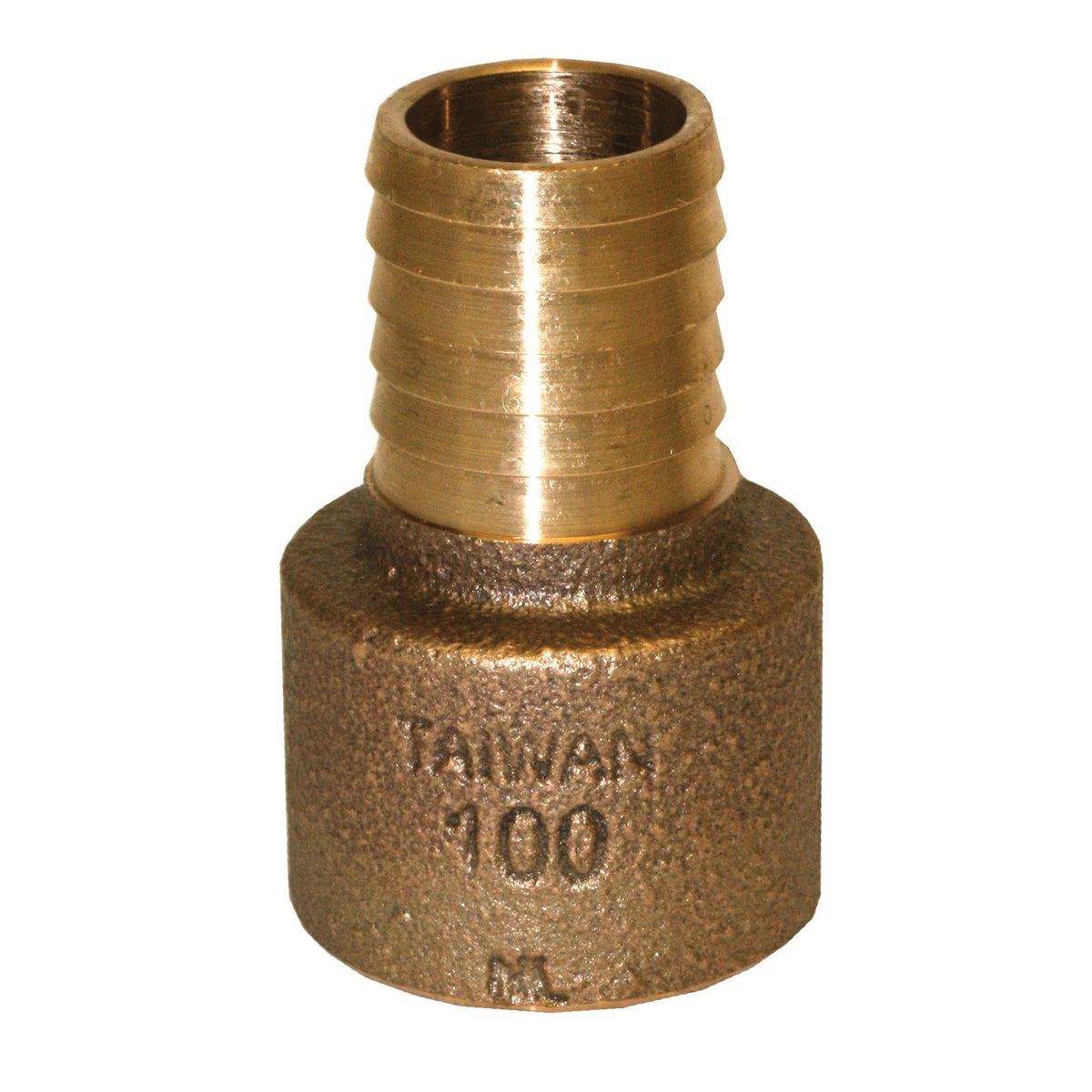 Merrill™ RBFANL100 Pipe Fitting, Adapter, 1 in Nominal, Insert x FNPT End Style, Bronze, Import