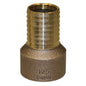Merrill™ RBFANL125 Pipe Fitting, Adapter, 1-1/4 in Nominal, Insert x FNPT End Style, Bronze, Import