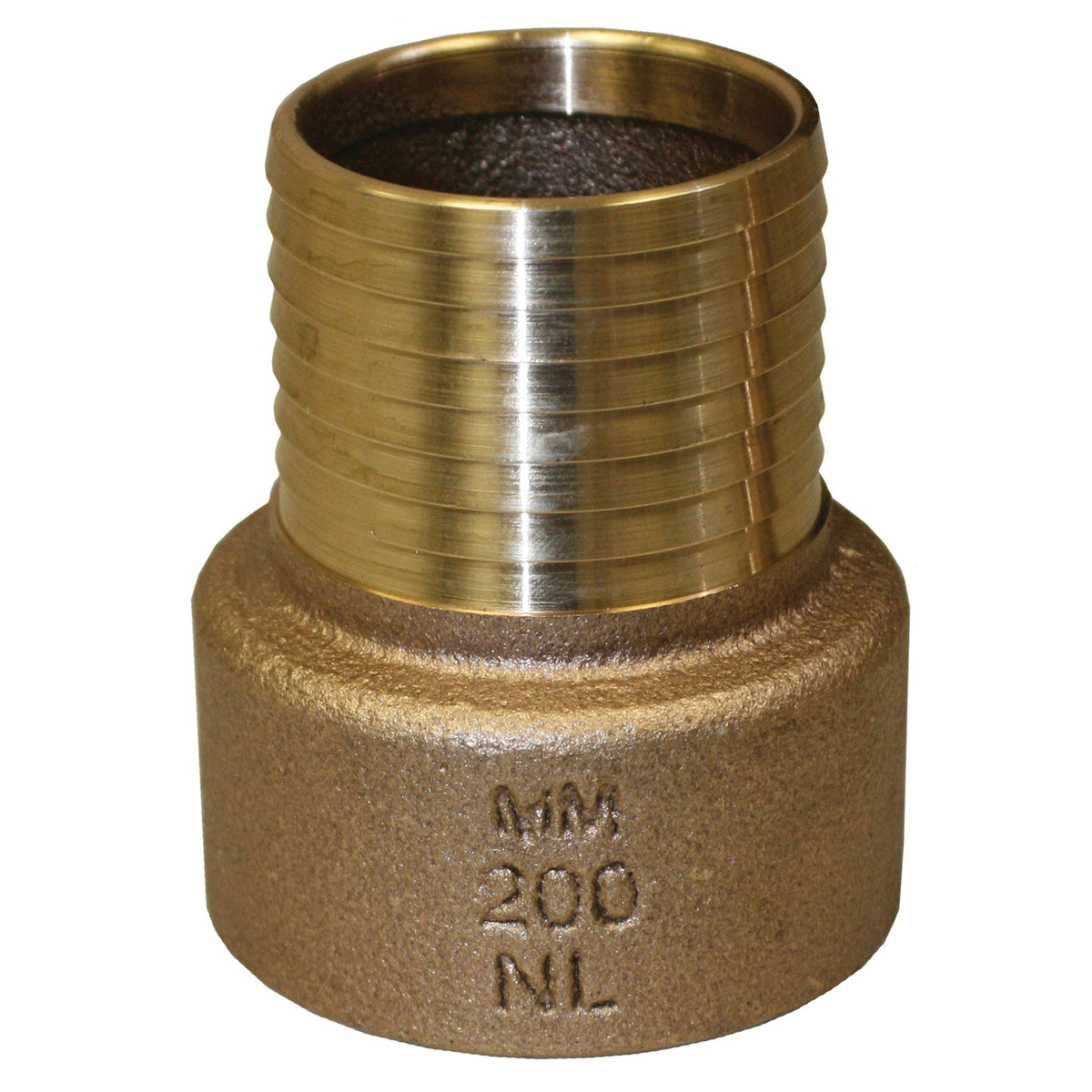 Merrill™ RBFANL200 Pipe Fitting, Adapter, 2 in Nominal, Insert x FNPT End Style, Bronze, Import