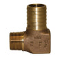 Merrill™ RBHENL100 Fitting, 90 deg Elbow, 1 x 3/4 in Nominal, Insert x MNPT End Style, Bronze, Import