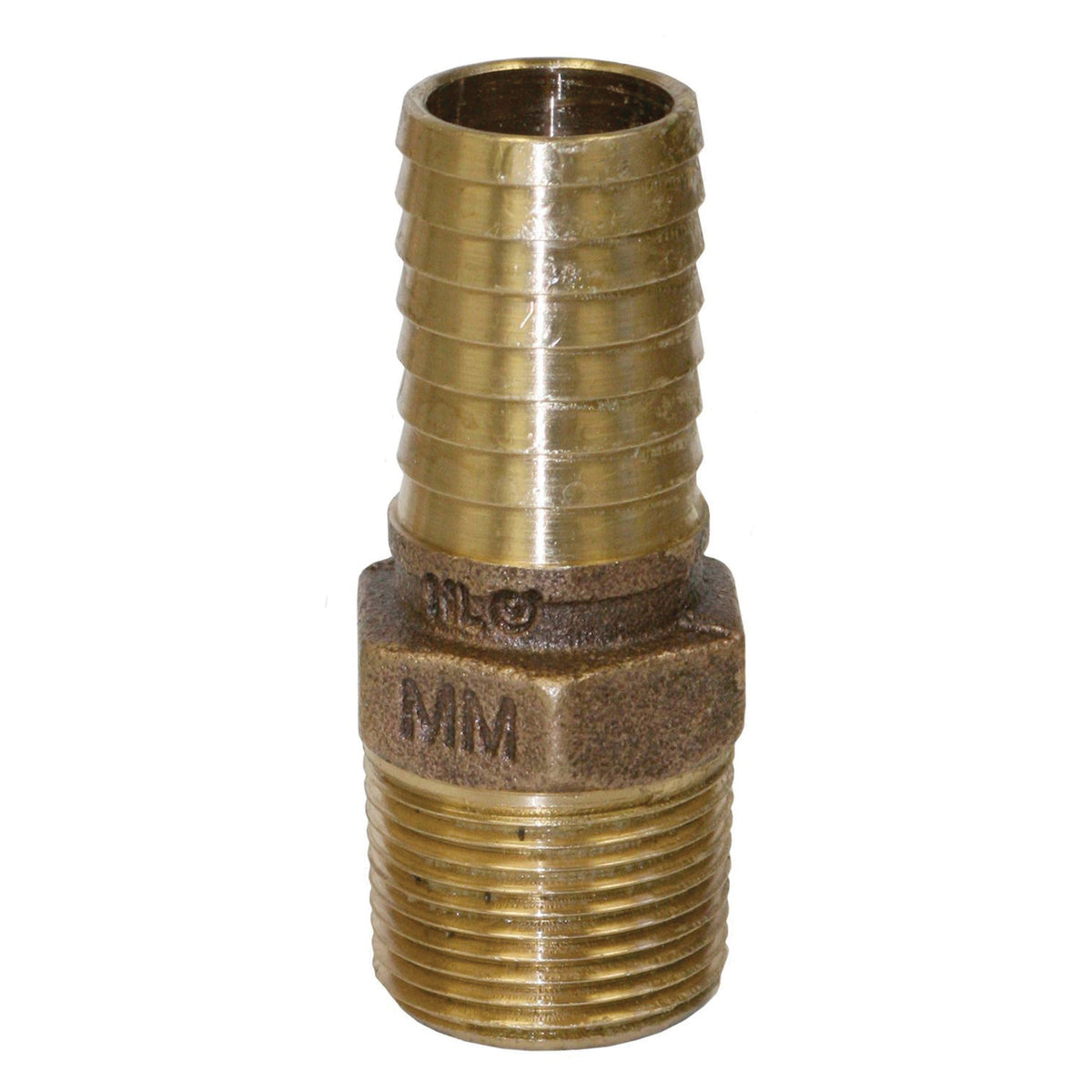 Merrill™ RBMANL100 Pipe Fitting, Adapter, 1 in Nominal, Insert x MNPT End Style, Bronze, Import