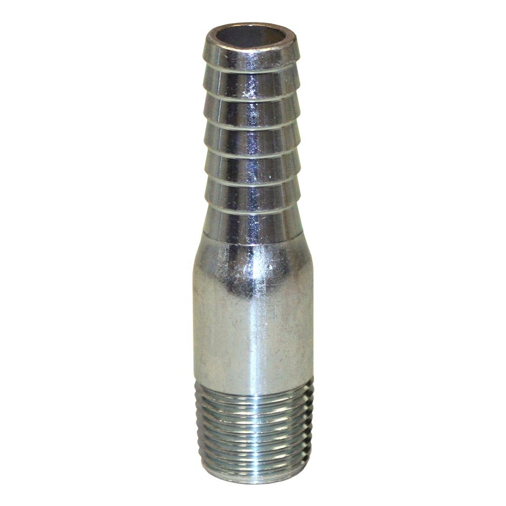 Merrill™ SMA50 Pipe Fitting, Carbon Steel, 1/2 in Nominal, Insert x MNPT End Style, Zinc Plated, Adapter, Import