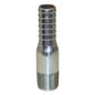 Merrill™ SMA50 Pipe Fitting, Carbon Steel, 1/2 in Nominal, Insert x MNPT End Style, Zinc Plated, Adapter, Import
