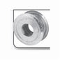 MPT - Round Partition Thimble - 4" Dia - Aluminum