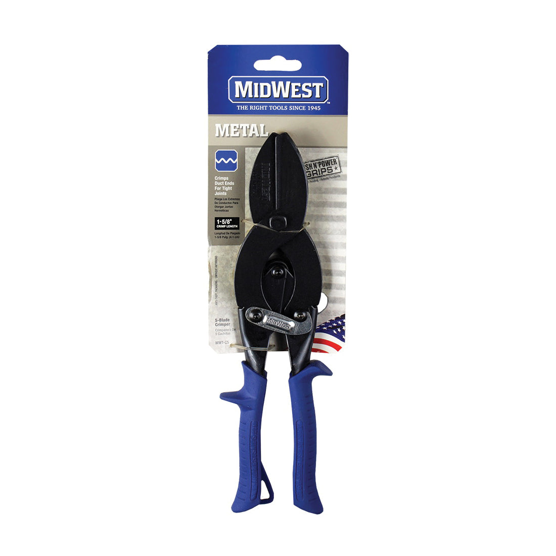 Duct Crimper - 22 Ga