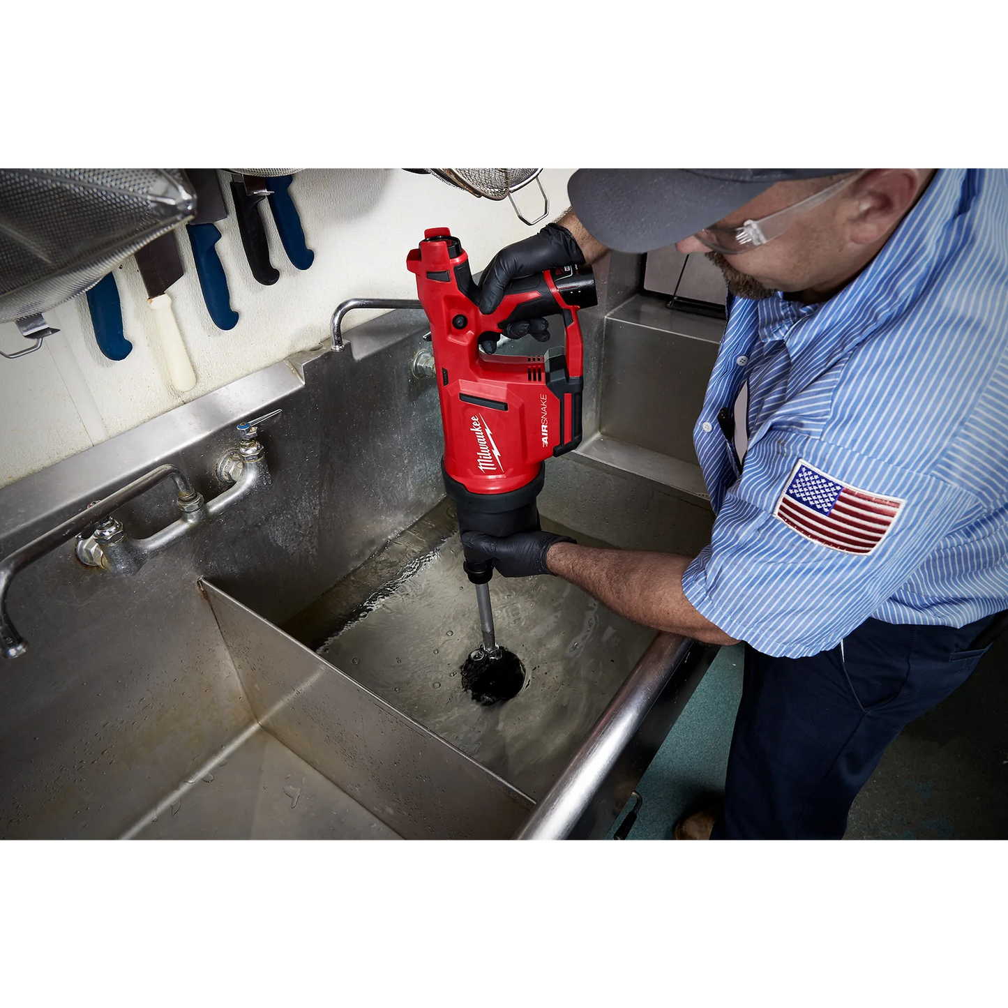 M12™ AIRSNAKE™ Drain Cleaning Air Gun (Tool Only)