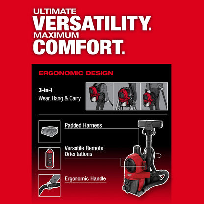 Backpack Vacuum Cleaner - 1 gal Tank