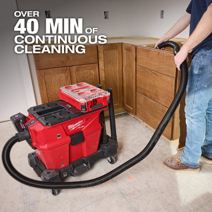Cordless Wet/Dry Vacuum Cleaner - Plastic Housing