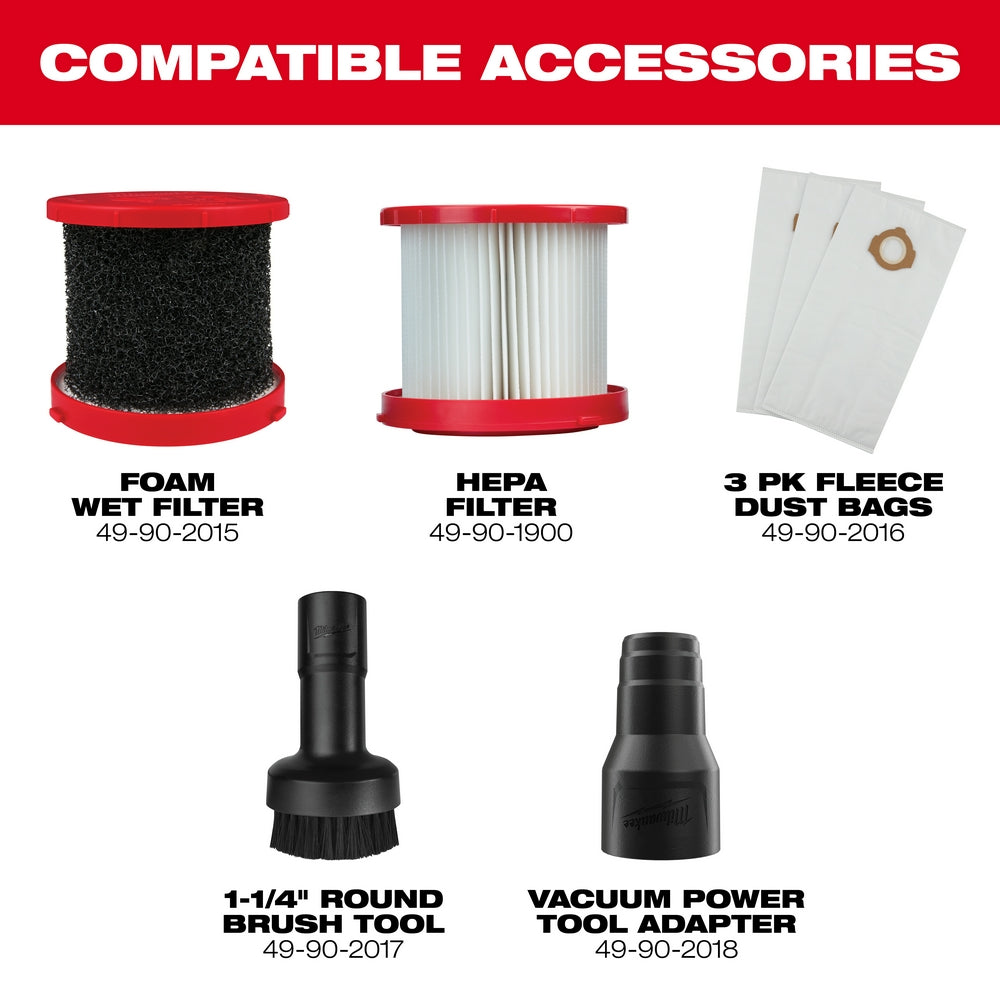 M18 Fuel Packout - Cordless Handheld Wet/Dry Vacuum Kit