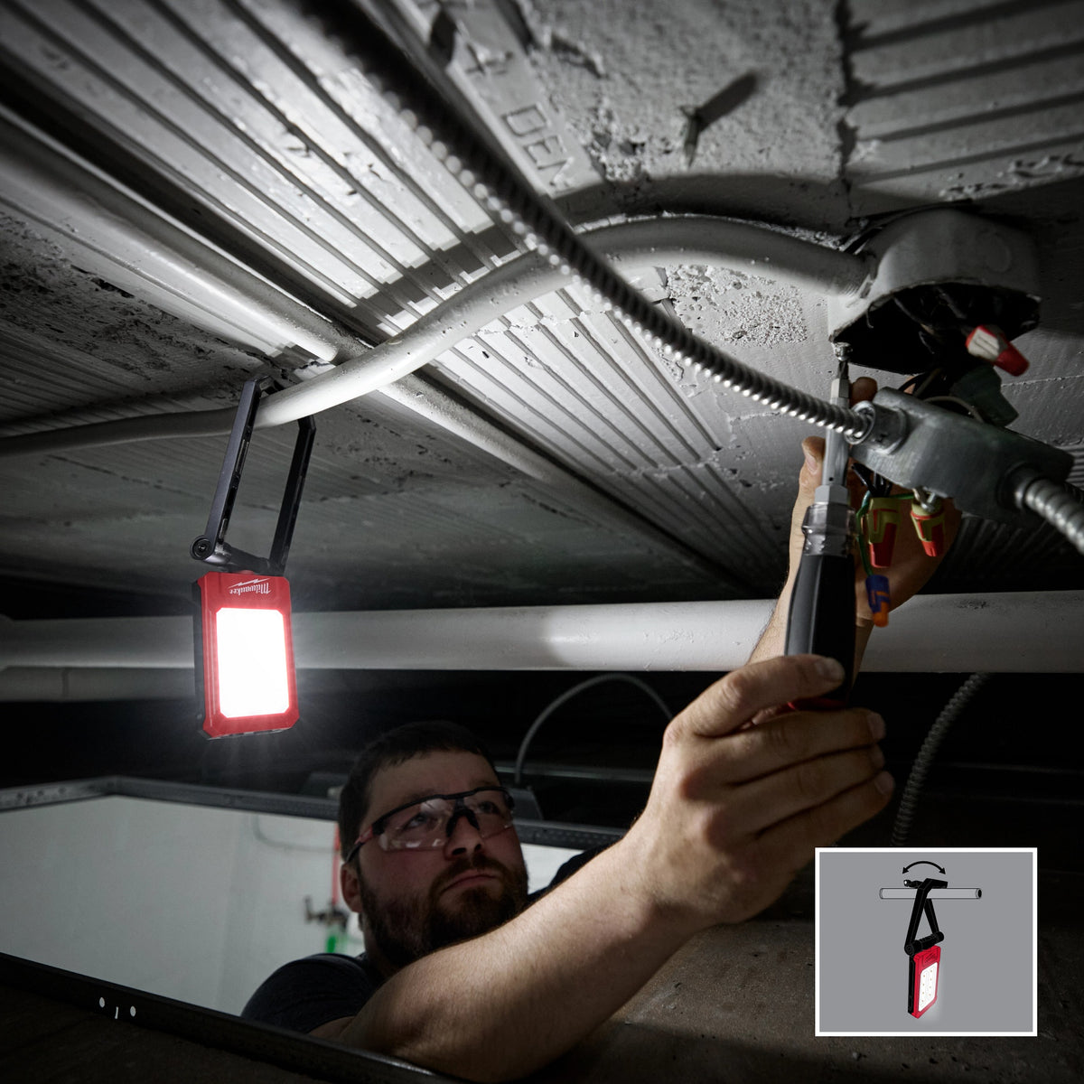 Low-Profile Magnetic Task Light - LED Lamp