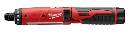 Cordless Screwdriver Kit - 1/4" Chuck - 4 V DC