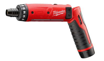 Cordless Screwdriver Kit - 1/4" Chuck - 4 V DC
