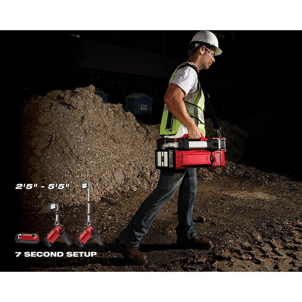 Rocket Dual Pack Cordless Tower Light - 18 V DC