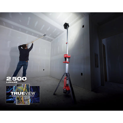 Dual Power Cordless Tower Light - 18 V DC