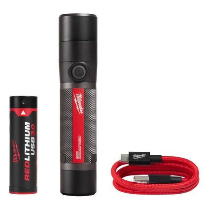 Cordless USB Rechargeable Compact Flashlight - 4 V