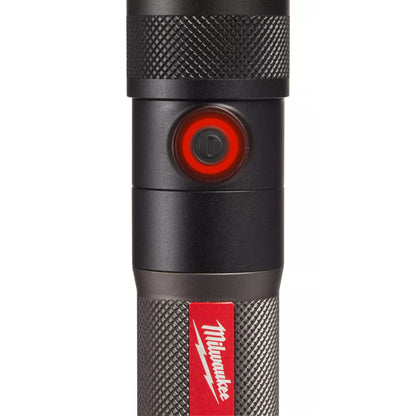 Cordless USB Rechargeable Twist Focus Flashlight - 4 V