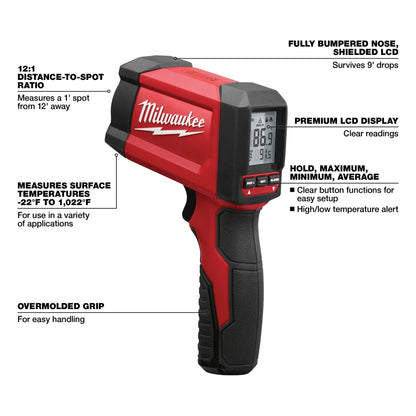 Infrared Thermometer - 22 to 1472° F