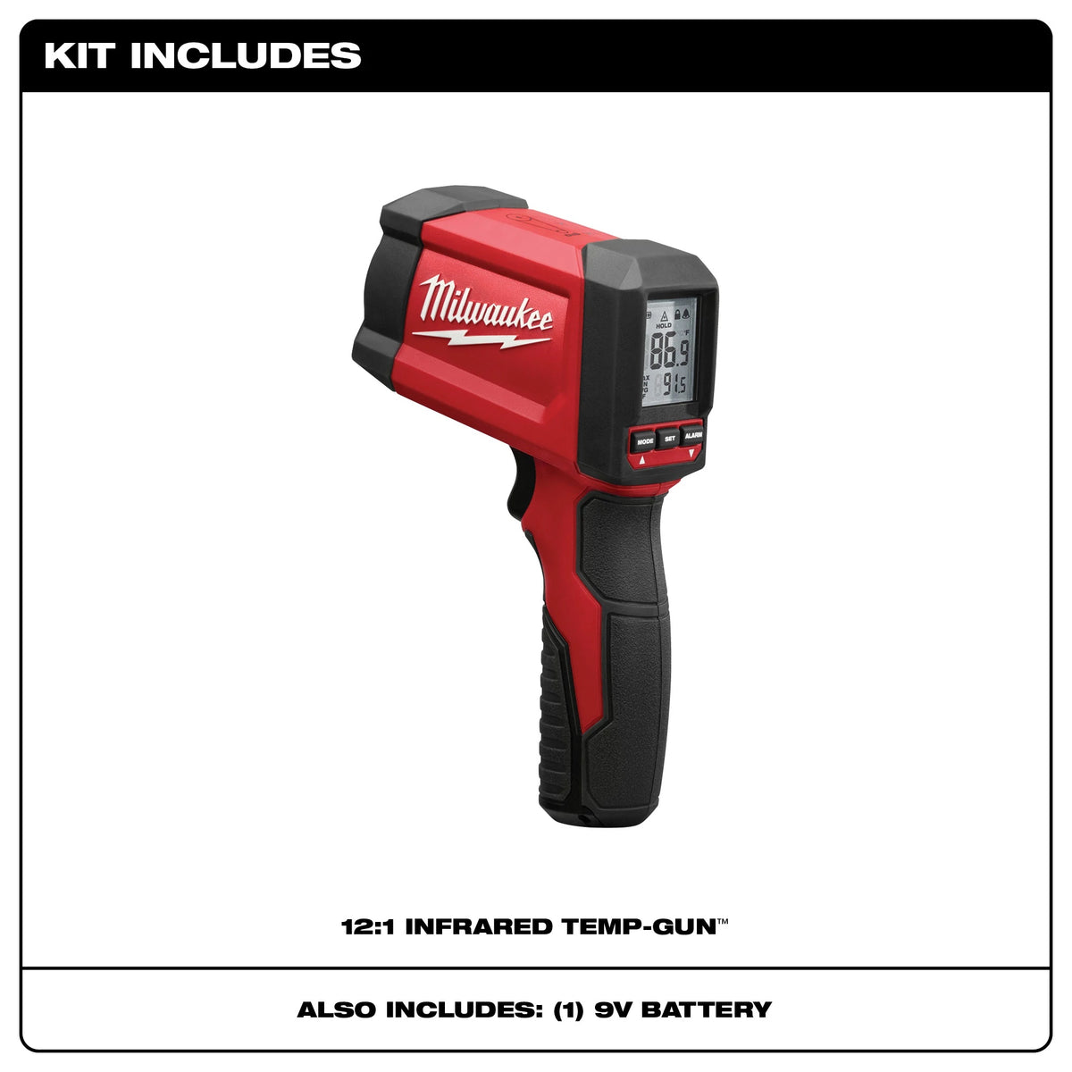 Infrared Thermometer - 22 to 1472° F