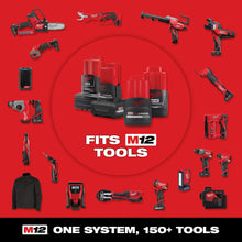 Milwaukee® 48-11-2422 M12 Battery Pack, Bare Tool, 2 Ah Lithium Battery, 12 V Charge, For Use With Milwaukee M12 Cordless tools and Instruments