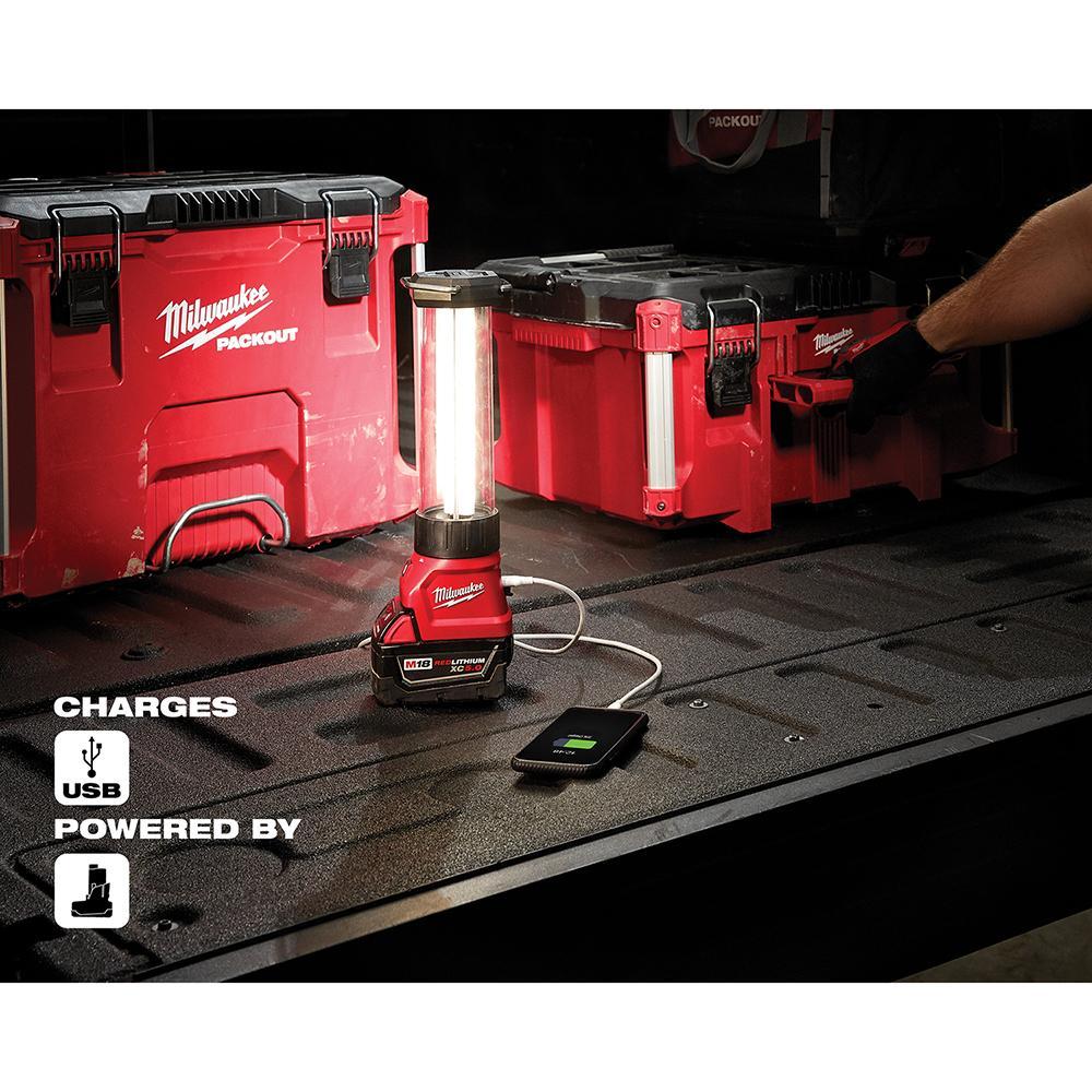 Rechargeable Lantern/Flood Light - Bare Tool - 18 V DC