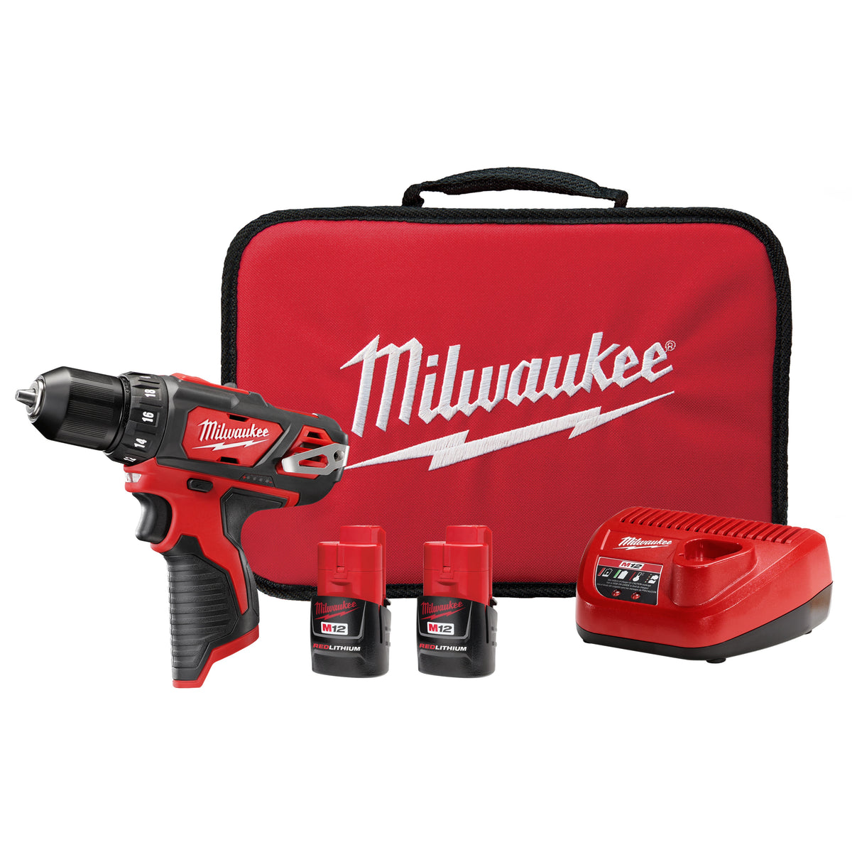 Compact Lightweight Cordless Drill/Driver Kit - 2407-22