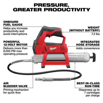M12™ Cordless LITHIUM-ION Grease Gun