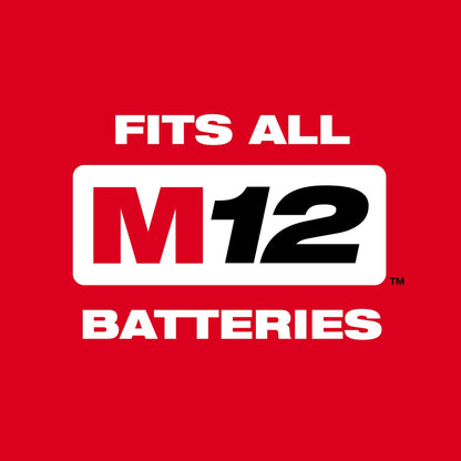 M12 2-Tool Cordless Combination Kit - 12 V DC - 6 Pieces