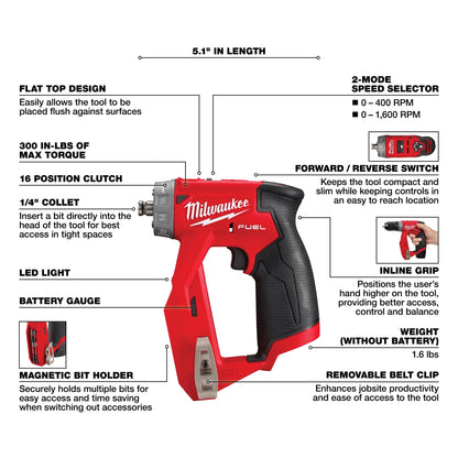 Fuel Cordless Installation Drill/Driver Kit - Brushless