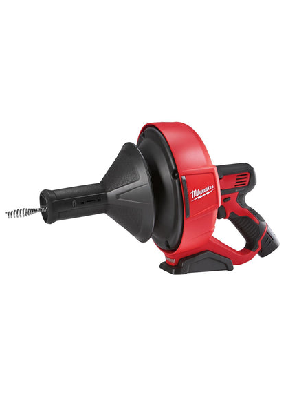 Cordless Drain Snake Kit, 25 ft Max Run