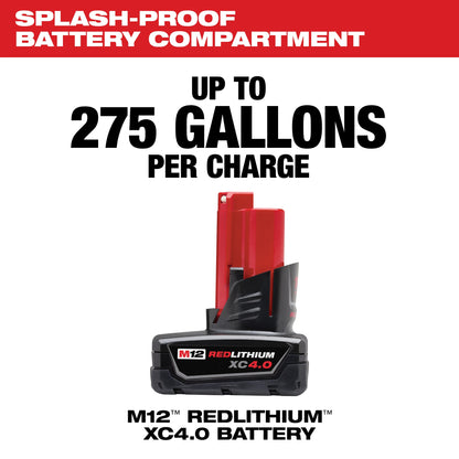 M12 2579-20 Stick Transfer Pump, Aluminum