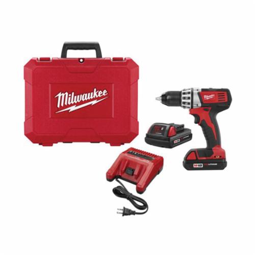Compact Cordless Drill/Driver Kit - 1/2" Chuck - 18 V DC