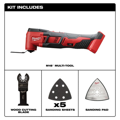 Cordless Oscillating Multi-Tool Kit - 18 V DC
