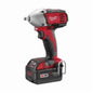 Milwaukee® M18™ 2651-22 Compact Cordless Impact Wrench Kit, 3/8 in Square Drive, 0 to 3200 bpm, 167 ft-lb Torque, 18 VDC, 5-3/4 in OAL