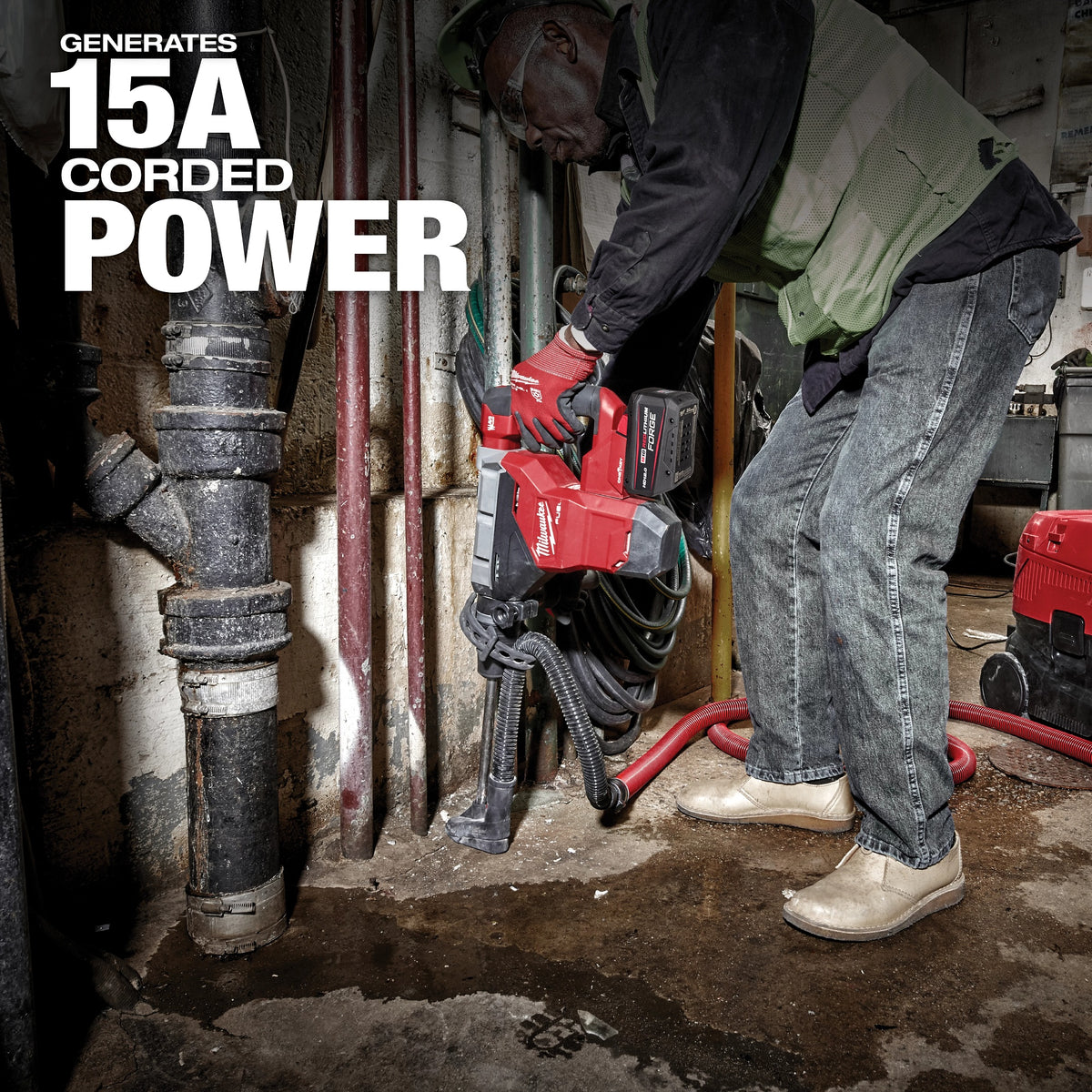 Fuel Cordless Rotary Hammer Kit - 18 V