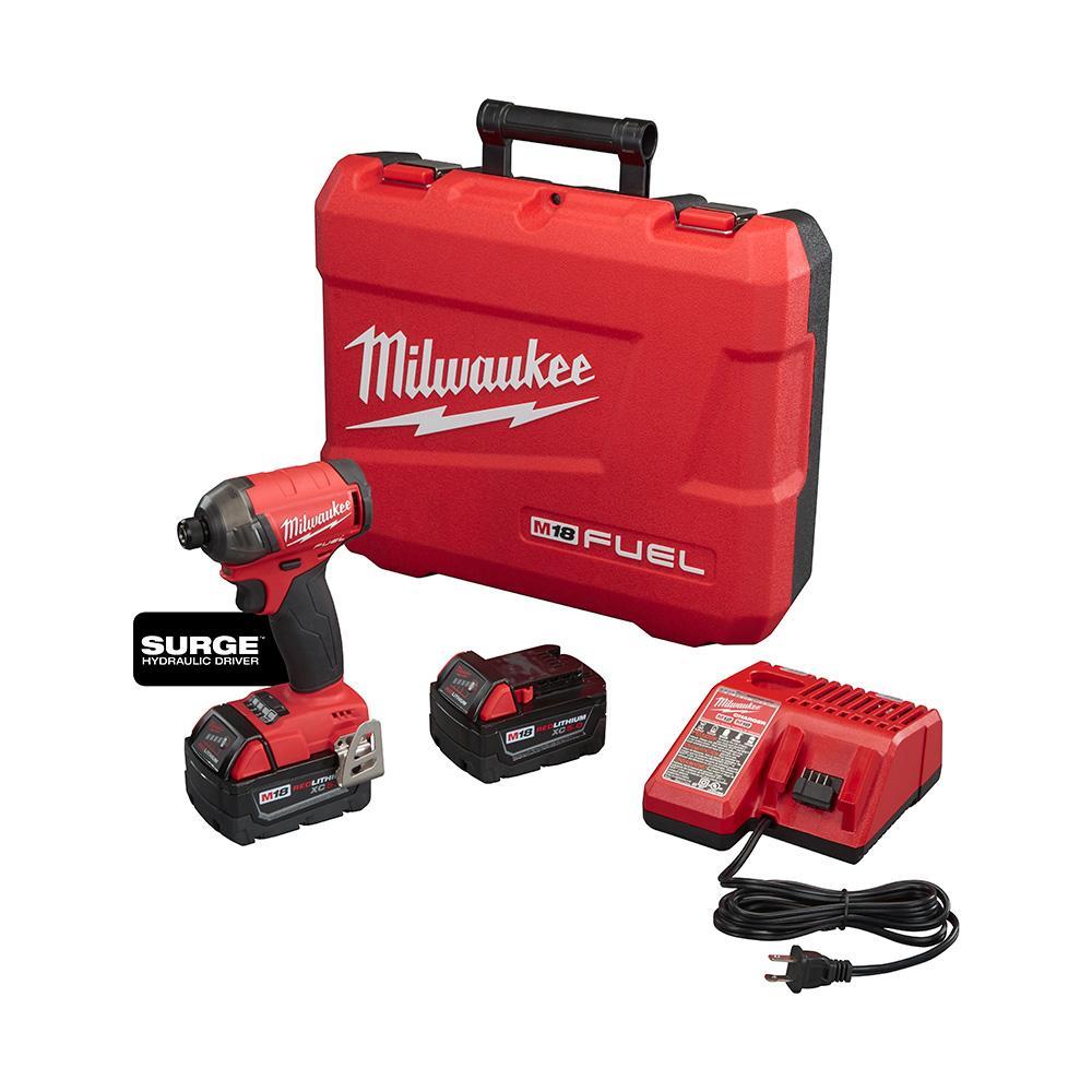Fuel Cordless Impact Driver Kit - 18 V DC - 4000 Bpm