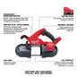 Fuel Compact Cordless Portable Band Saw Kit - Brushless