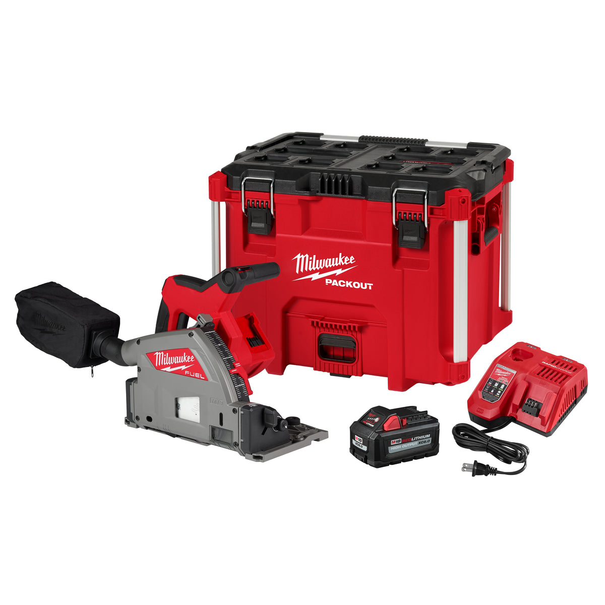 Milwaukee® 2831-20 Fuel Cordless Saw, 6.5 in Blade, 6300 rpm Speed, 18 V, Lithium-ion Battery