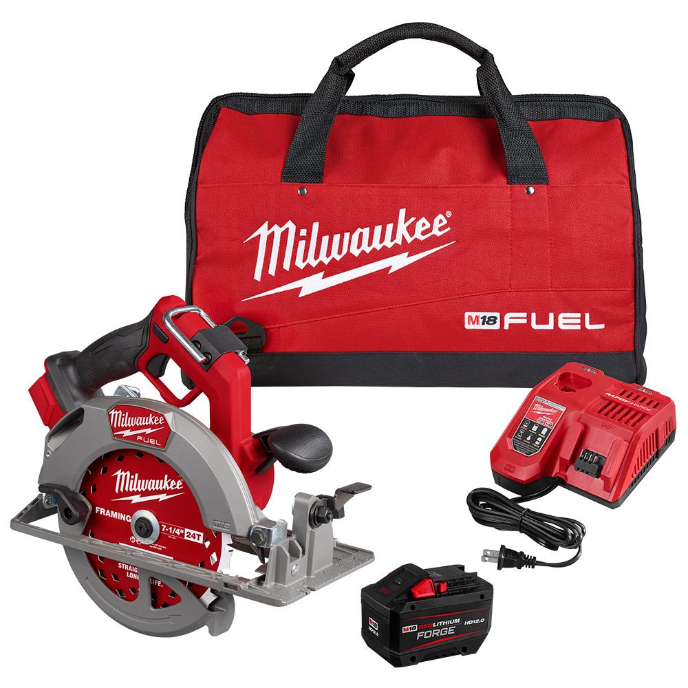 Fuel Cordless Circular Saw Kit - 18 V - Brushless