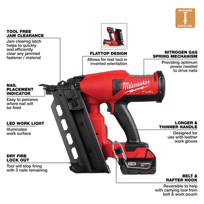 Fuel Duplex Nailer Kit - 15.1" OAL