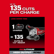 M18 Fuel - Cordless Angle Grinder Kit - 5" Dia Wheel - 18 V