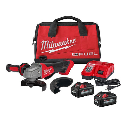 M18 Fuel - Cordless Angle Grinder Kit - 5" Dia Wheel - 18 V