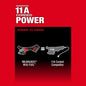 M18 Fuel - Cordless Angle Grinder - 5" Dia Wheel - 12.71" L