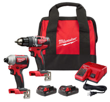 M18 2-Tool Brushless Compact Cordless - Combination Kit