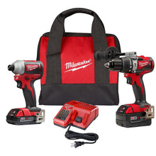 M18 2-Tool Brushless Compact Cordless Combination - 18 V DC