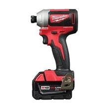 Milwaukee® M18™ 2893-22CX 2-Tool Brushless Compact Cordless Combination Kit, Tools: Hammer Drill/3-Speed Impact Driver, 18 V DC, 4 Ah Lithium-Ion Li-Ion Battery, 2000/3400 rpm, 1/2 in Chuck