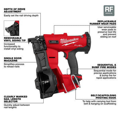 Fuel Cordless Roofing Nailer - 120 Magazine
