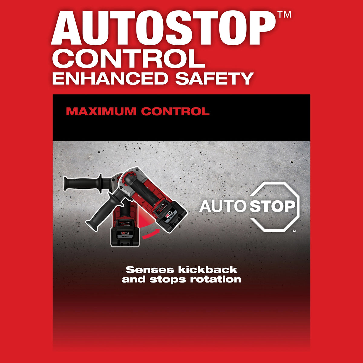 M18 Fuel - 3-Mode Cordless Rotary Hammer Kit - 2912-22DE