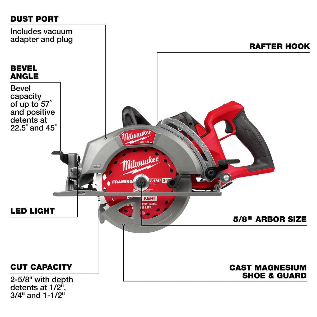 Brushless Circular Saw Kit - 2930-21HD
