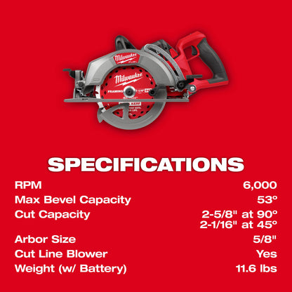 Brushless Circular Saw Kit - 2930-21HD